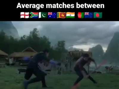 They are going to lose this match but they give their 100%