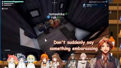 Roberu got teased by Tomoshika &amp;amp; Monoe [Holostars x VOMS]