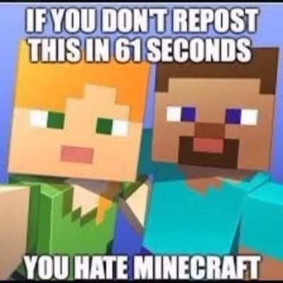 NO ODIO MINECRAFT