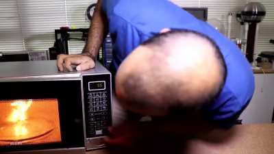 It is safe to put plastic objects in the microwave oven.Well, maybe just a little...
