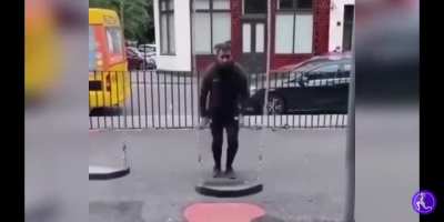 Only use swings properly otherwise you will get hurt