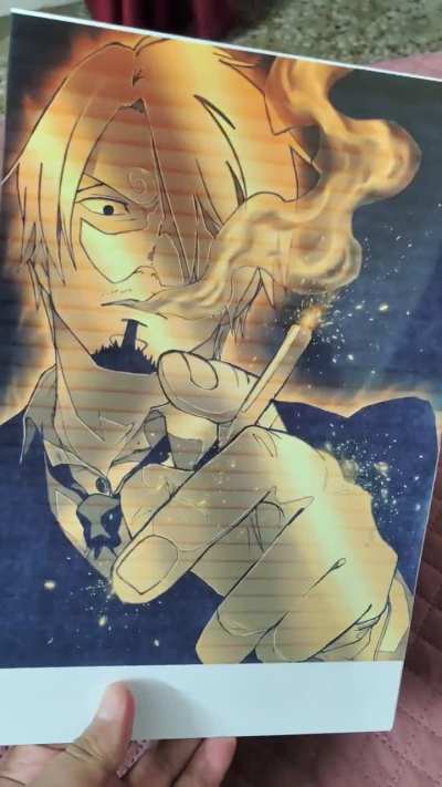Sanji Metal Poster