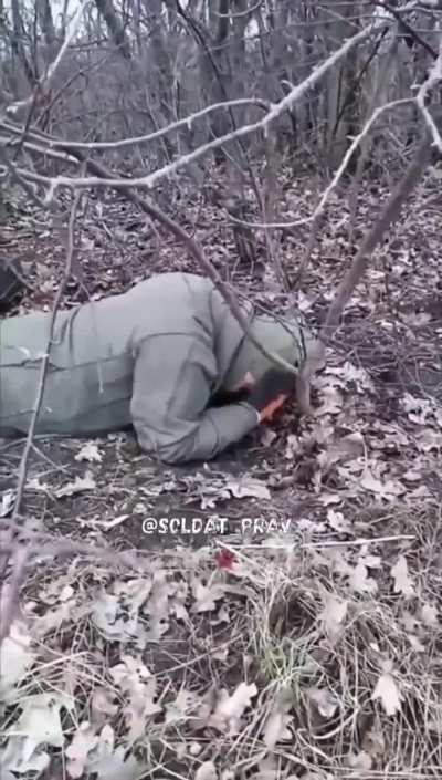 RU POV: Russian soldier captures a Ukrainian soldier with the last name &ldquo;Zelensky&rdquo;