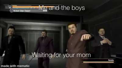 They are waiting