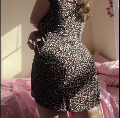 Stripping in my sundress