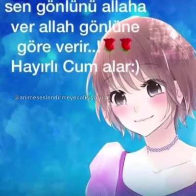 Hayırlı cum'alar gençler