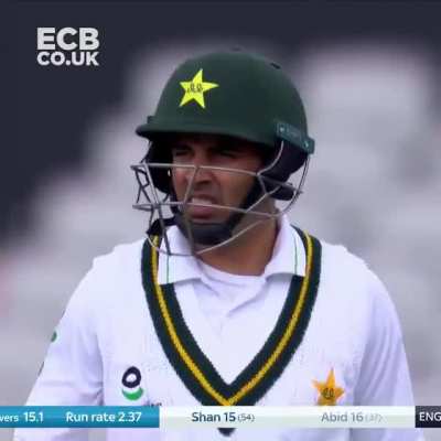 Archer to Abid Ali
