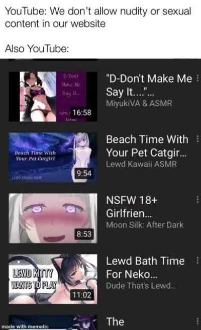 That&rsquo;s some family friendly content right there! But I&rsquo;m not complaining