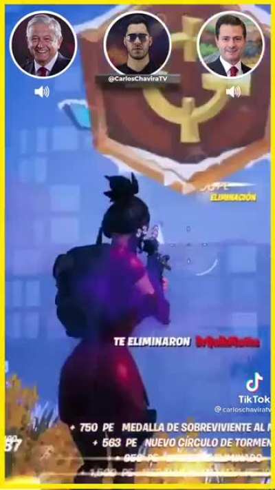 Jajaja esos tres