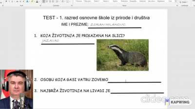 ZOKI SIGMA GRINDSET PRELAZAK TESTA ZA 1. RAZRED OSNOVNE &Scaron;KOLE IZ PRIRODE I DRU&Scaron;TVA!
