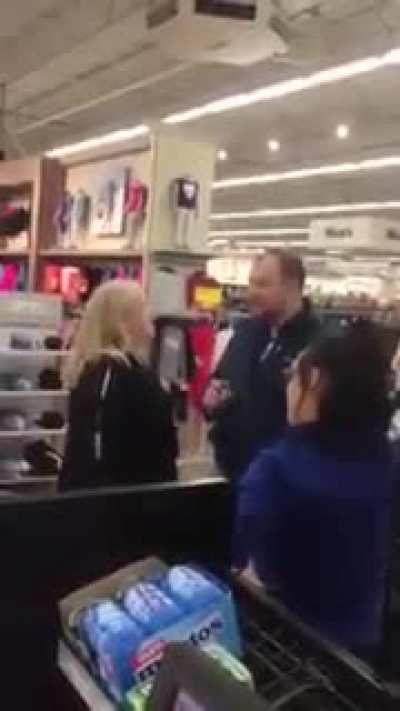 Cursing gets lady detained