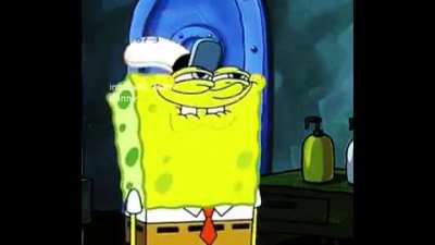 Sponchblub spitting