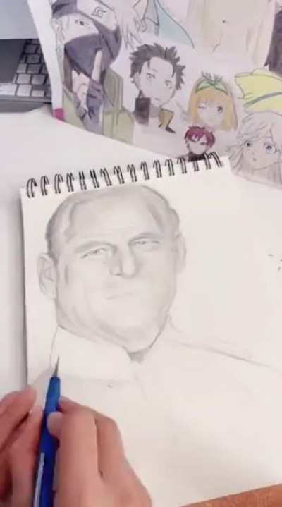 My sister has a tik tok account where she shares her drawings. She only took it up about 2 years ago and she's so shy about her work but she's really good👍 What do you think?