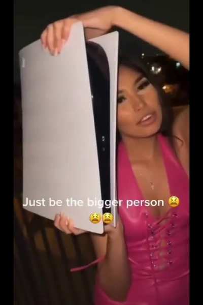 Be the bigger person