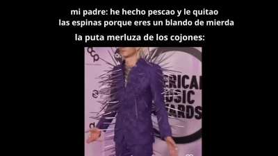 la puta merluza de los cojones