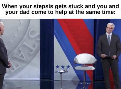You here to "help" too, dad?