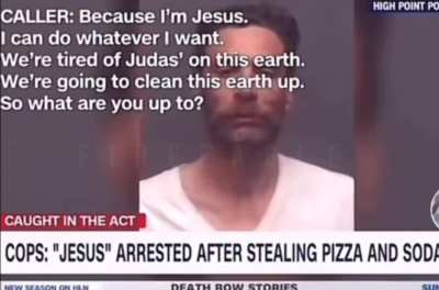 &bull; Apparently jesus christ Loves Pizza Hut 🍕 