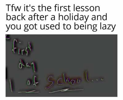 School is pain