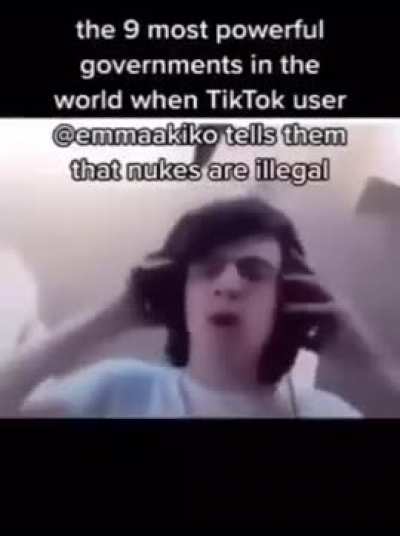 Guys war has ended cause its illegal