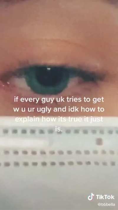 &ldquo;You are ugly bc you are getting more attention than me and I don&rsquo;t like it&rdquo; insecurity at it's finest