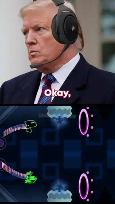 Wholesome presidential gaming moment.