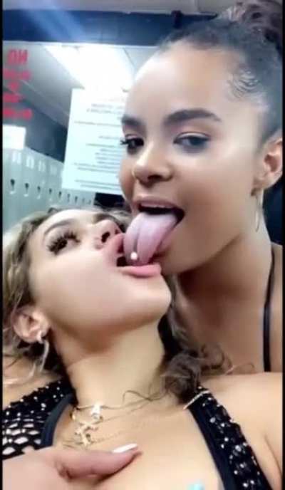 Two stripper tongues