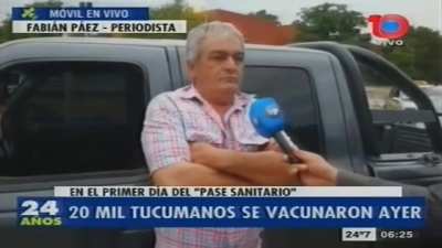 La primera vacuna por culpa del gobierno hdmp este...