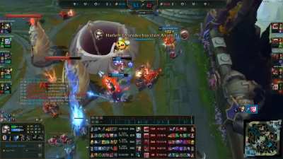1v2 outplay to win a close game