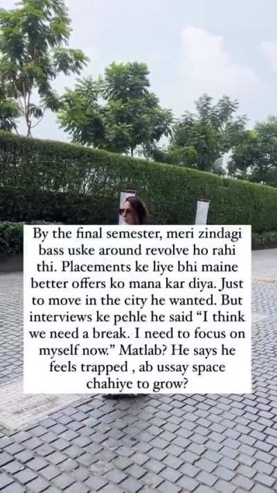 That&rsquo;s why you should never marry a girl with a past.  

Your life will be ruined.