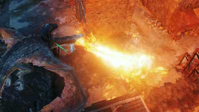 A fire swept across Mordor cleansing the unclean, those unwilling to kneel. Lets see how unyielding you are.