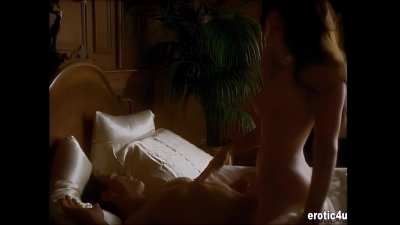 Krista Allen - AI video enhanced scene 3 - "Emmanuelle in Space" - (1994)