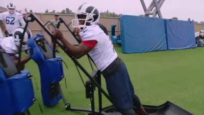 Kevin Hart at NFL practice