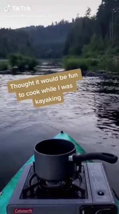 Beans in Kayak