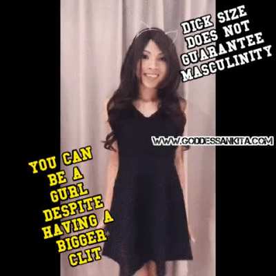 Say "yes mommy" if you are into big dick girls :) ;)