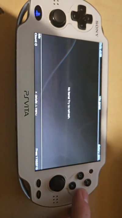 Can't open the menu