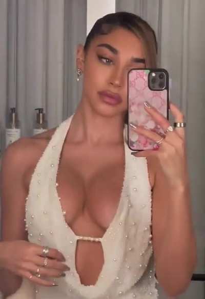 In a dress 2
