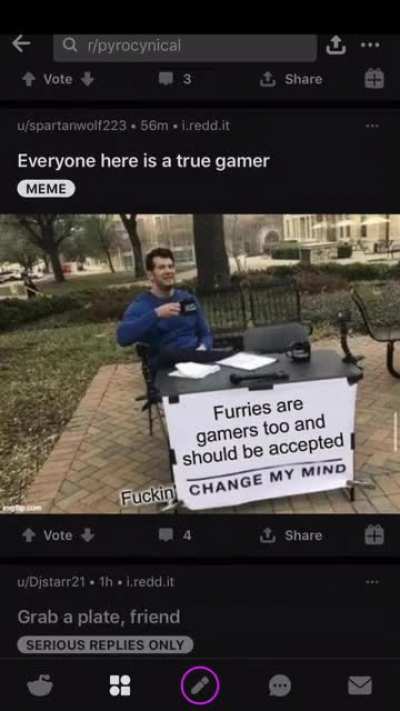 Furries cringe?