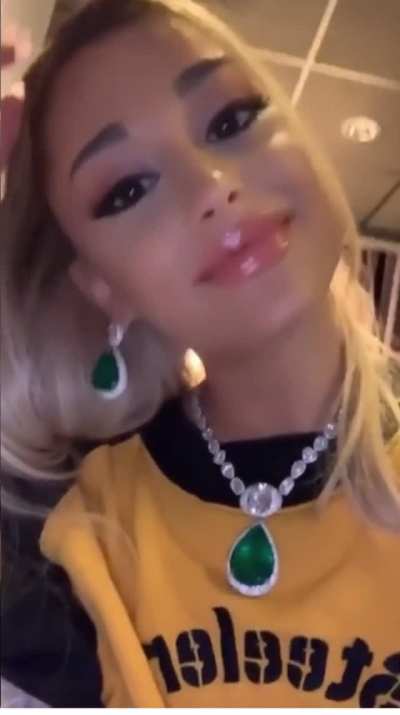 In love with her soft wet lips