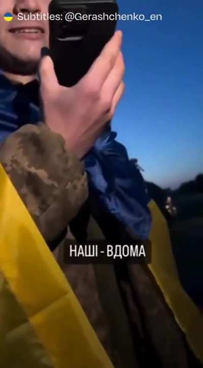 &ldquo;Mom, don&rsquo;t cry! We&rsquo;ll see each other soon,&rdquo; - Ukrainian marine Vladyslav, 22, gets to finally call his mom after returning from Russian captivity. Vladyslav spent over two years in Russian captivity.
