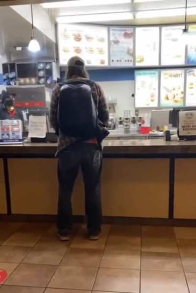 Maskless Customer Pisses On Counter At Dairy Queen When Told To Leave