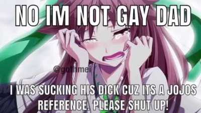 It's just A JOJO REFERENCE