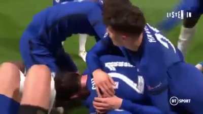 #ListenIn: Chelsea vs Real Madrid 🔷 "We can have a beer! Yesssssss! 🍻 A unique look at the celebrations around Stamford Bridge as Thomas Tuchel's side advanced to the #UCL final! @BTSportFootball