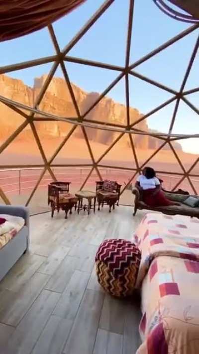 Glamping in the desert, Jordan 🇯🇴