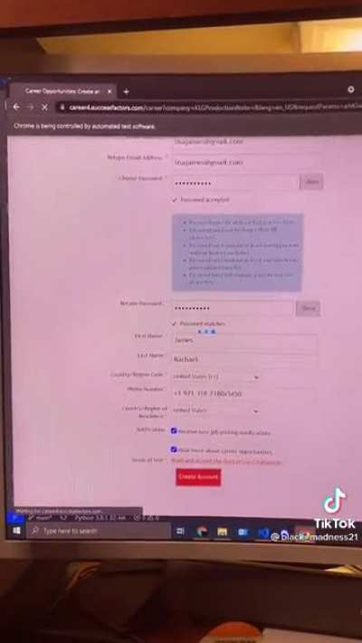 This tiktoker built a code to apply to all Kellogg's job postings