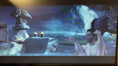 That&rsquo;s.. one way to take a bath
