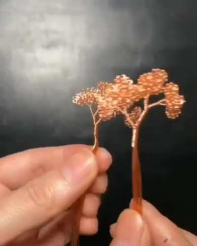 Growing a copper tree