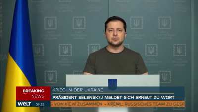German translator breaks down crying while translating President Zelenskyy's speech