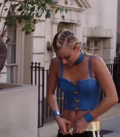 Kaley Cuoco must be very wild in bed