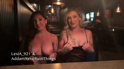 She was nervous&hellip; until she saw how good it felt to be a slut in public.