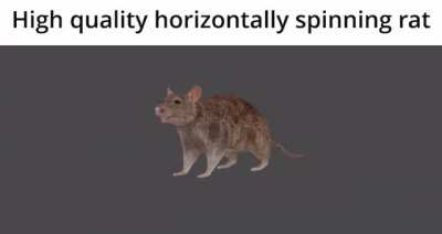 High Quality Horizontally Spinning Rat